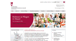 Desktop Screenshot of bethanien-pflege.de